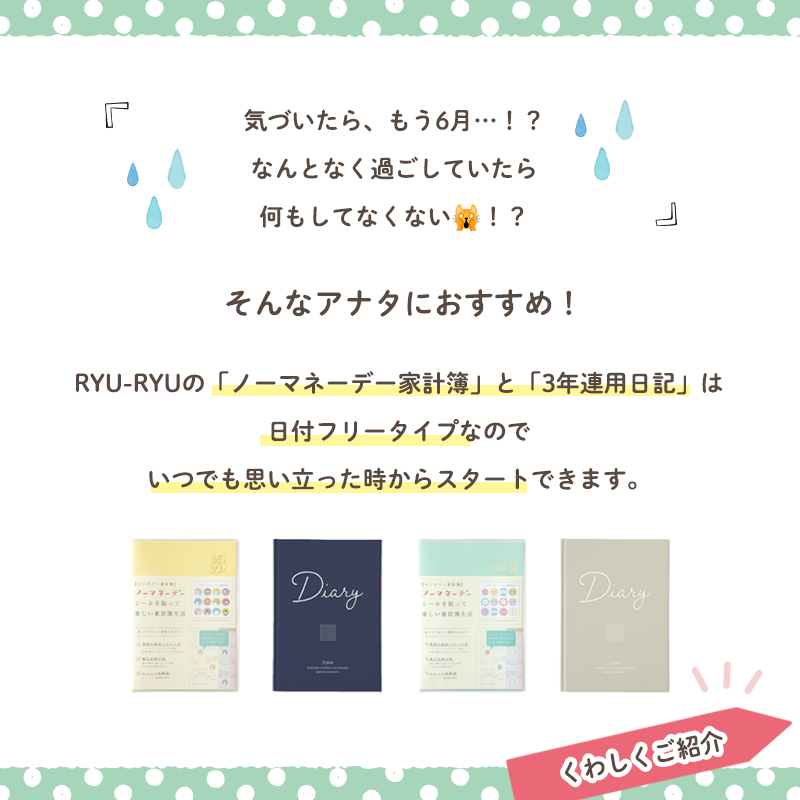2025年6月日記・家計簿特集